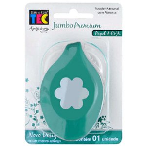 Furador Regular Jumbo Premium EVA - Flor 6 pétalas - TEC