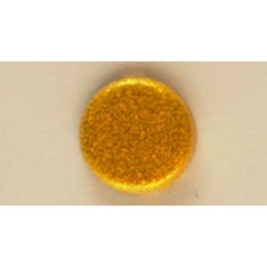 Brad Metal dourado c/ Glitter - 12mm - 30pçs - A&M (bailarina)