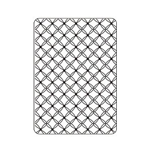 Placa de Emboss Arabesco Losango - A4 - 212X302mm - SUNLITE