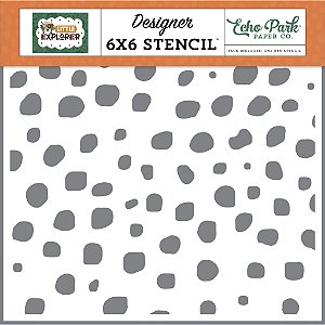 Little Explorer - Stencil - Wild Animal Spots - Echo Park