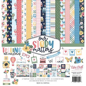 Our Story Matters - Kit Collection (12 papéis + 1 folha Stickers) - Echo Park