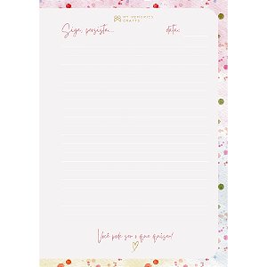 Coleção Minhas Memórias Escolares - Miolo Rosa - My Memories Crafts