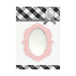 Colecao GARDEN - Shaker Box Doily Oval (1pç) - Carina Sartor
