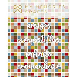 Coleção Minha Pessoa - Titulos em Acrilico - My Memories Crafts