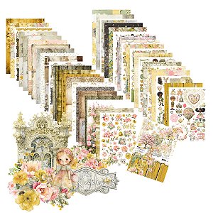 Colecao KINGDOM - - Bloco A4 (21 x 30,5cm) - 20 folhas - 240g - KIN000 - Carina Sartor