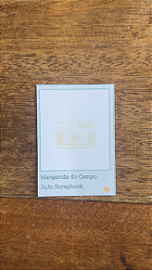 Carimbeira Margarida do Campo - Juju Scrapbook