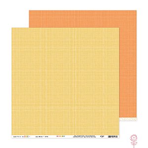 Coleção Feliz da Vida - Folha Básica Verão - Juju Scrapbook