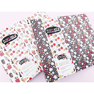 Coleção Parque de Diversões 2 - Álbum de Garra Flores - Lemon Scrapbook