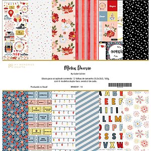 Coleção Minha Diversão - Folha 01- MDIV01 - My Memories Crafts