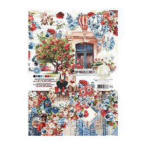 Coleção AMORECOS - Bloco A5 (20 fls, 240g) AMO001 - Carina Sartor