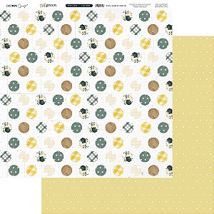 Coleção The Green - Folha 609 - POÁ COLORS - 180g - Decore Craft