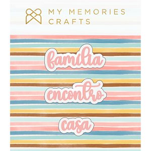 Coleção Minha Casa - Títulos em Acrílico Duplo - MCS-15 - My Memories