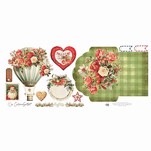 Coleção LIGHTS - Papel Vegetal 30x12 - RECORTES (140G) LIG02 - Carina Sartor