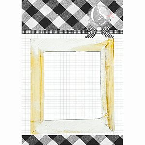 Coleção PICCOLI - Moldura Papys Retangular  (1pç) PIC31 - Carina Sartor