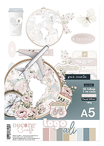 Coleção LOGO ALI - Bloco A5 - Decore Crafts