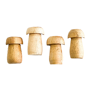 Coleção LE PETIT POA - Cogumelos Papys (4pçs) - LEP18 - Carina Sartor