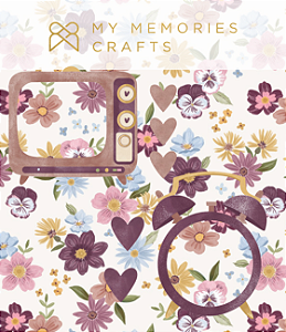 Coleção Meu Dia a Dia - Molduras em Chipboard - My Memories Crafts - MDD-15