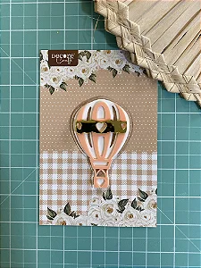 Coleção COISAS PARA CONTAR - Aplique de Acrílico duplo - Balões  - Decore Crafts