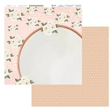 Coleção COISAS PARA CONTAR - Floral e Moldura - Folha 0809 - 180g - Decore Craft