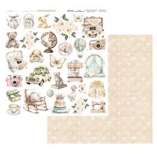 Coleção COISAS PARA CONTAR - Recortes Janela - Folha 0808 - 180g - Decore Craft