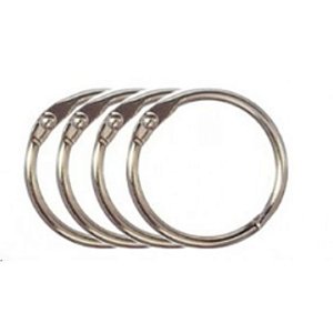 Argola Articulada 40mm - Prata - Apex