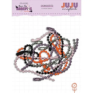 Coleção Hora dos Arrepios - Correntinhas - Juju Scrapbook