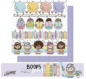 Coleção BOOKS LOVER - Folha It's a Goodies Day to read book - Goodies