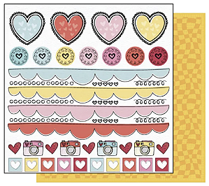 Coleção POR AMOR - Folha Uma Foto bem Linda - Goodies