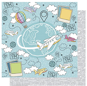 Coleção LET'S GO - Folha Let's Go Travel - Goodies