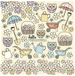 Coleção HELLO QUATRO ESTAÇÕES - Folha Primavera - Goodies