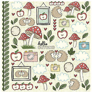 Coleção HELLO QUATRO ESTAÇÕES - Folha Outono - Goodies