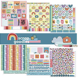 Coleção TODAS AS CORES - Folha Botões e Botõezinhos - Goodies