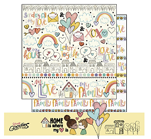 Coleção HOME IS WHERE MY HEART IS - Folha Juntos é Sempre Melhor - Goodies