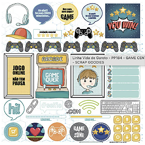 Coleção VIDA DE GAROTO - Folha Game Center - Goodies