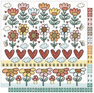 Coleção AMIZADE VERDADEIRA - Folha Nosso Jardim - Goodies