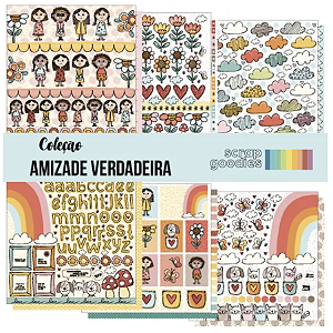 Coleção AMIZADE VERDADEIRA - Folha Nossos Pets - Goodies