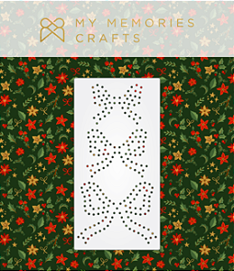 Coleção Meu Natal - Régua de Costura - Laços - MNAT-08