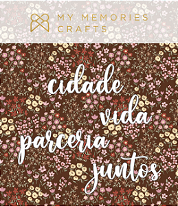 Coleção Minha Cidade - Títulos em Acrilico - MCID-12 - My Memories Crafts