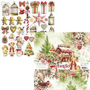 Colecao MAGIA - Bloco 30,5x30,5cm - MAG00 - Carina Sartor