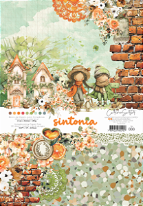 Colecao SINTONIA - Bloco 21x30,5cm (A4) SIN000 - Carina Sartor