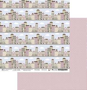 Coleção Minha Cidade - Folha 05 - 30,5x30,5  - MCID-05 - My Memories Crafts