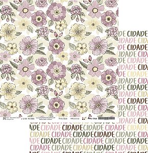 Coleção Minha Cidade - Folha 02 - 30,5x30,5  - MCID-02 - My Memories Crafts