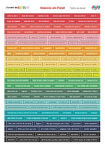 Coleção Tempos de Escola - Cartela de Adesivos em papel - Volta às Aulas - Juju Scrapbbok