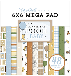 Coleção Winnie The Pooh Baby - Mega Pad (Cardmakers 6X6) - EchoPark
