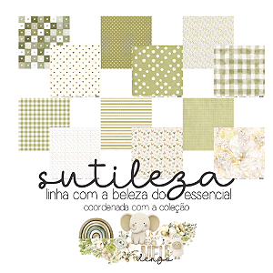 Colecao MEU DENGO - Linha SUTILEZA (6 fls) - 180G - Carina Sartor