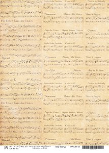 Coleção Minha Herança - Papel Vegetal A4 - MHR-09 - My Memories Crafts