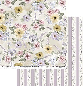 Coleção Minha Herança - Folha 02 - 30,5 x 30,5cm - MHR-02 - My Memories Crafts