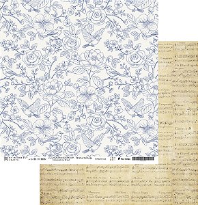 Coleção Minha Herança - Folha 03 - 30,5 x 30,5cm - MHR-03 - My Memories Crafts