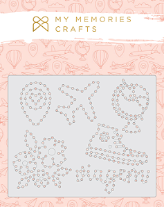 Colecao Meus Destinos - Régua de Costura - MMCMD-09 - My Memories Crafts