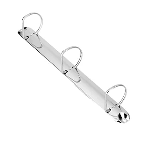 Garra c/ 3 Argolas D 50mm (BASE 280 x 26mm) - Prata